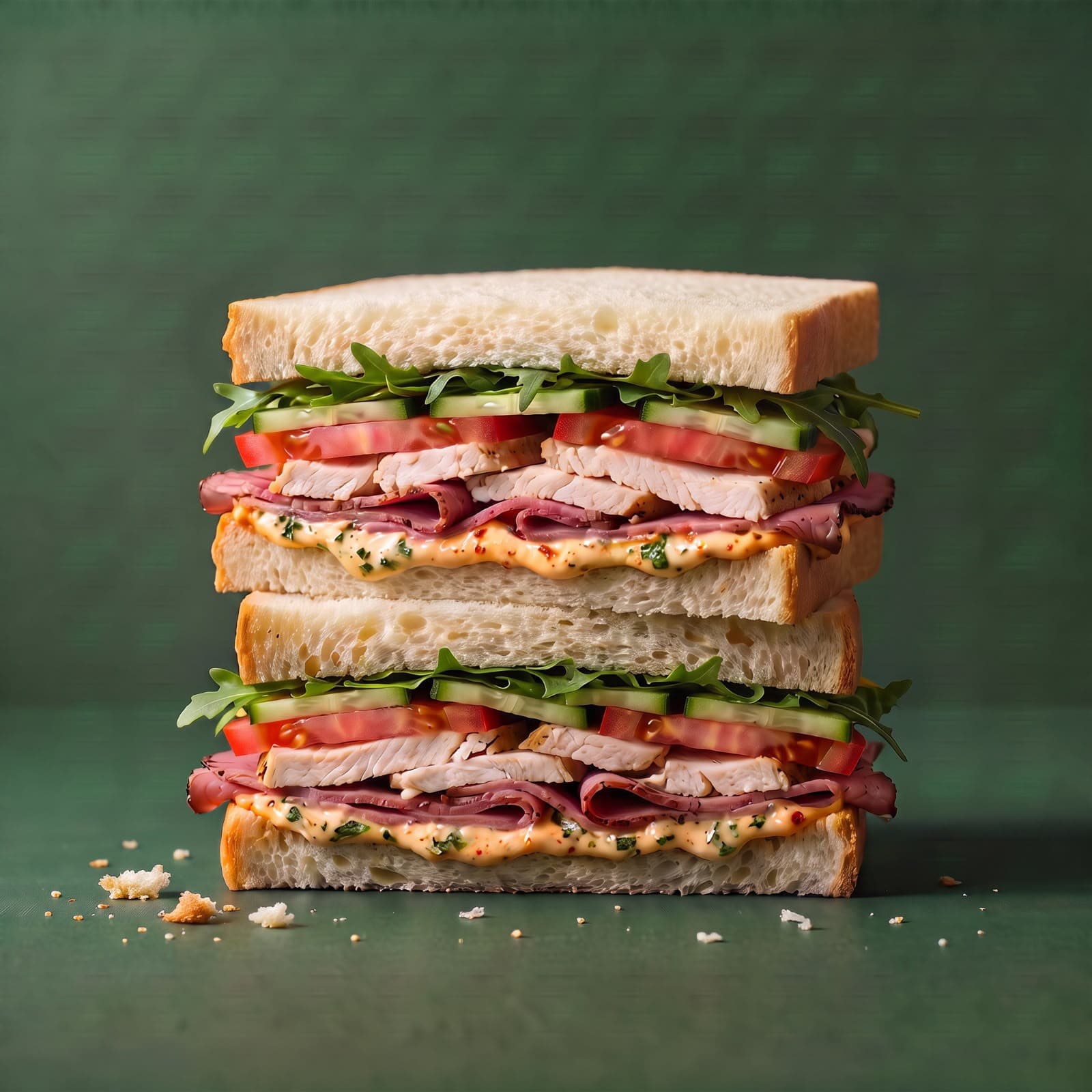 Barcelona Sandwich - Chicken & Salami