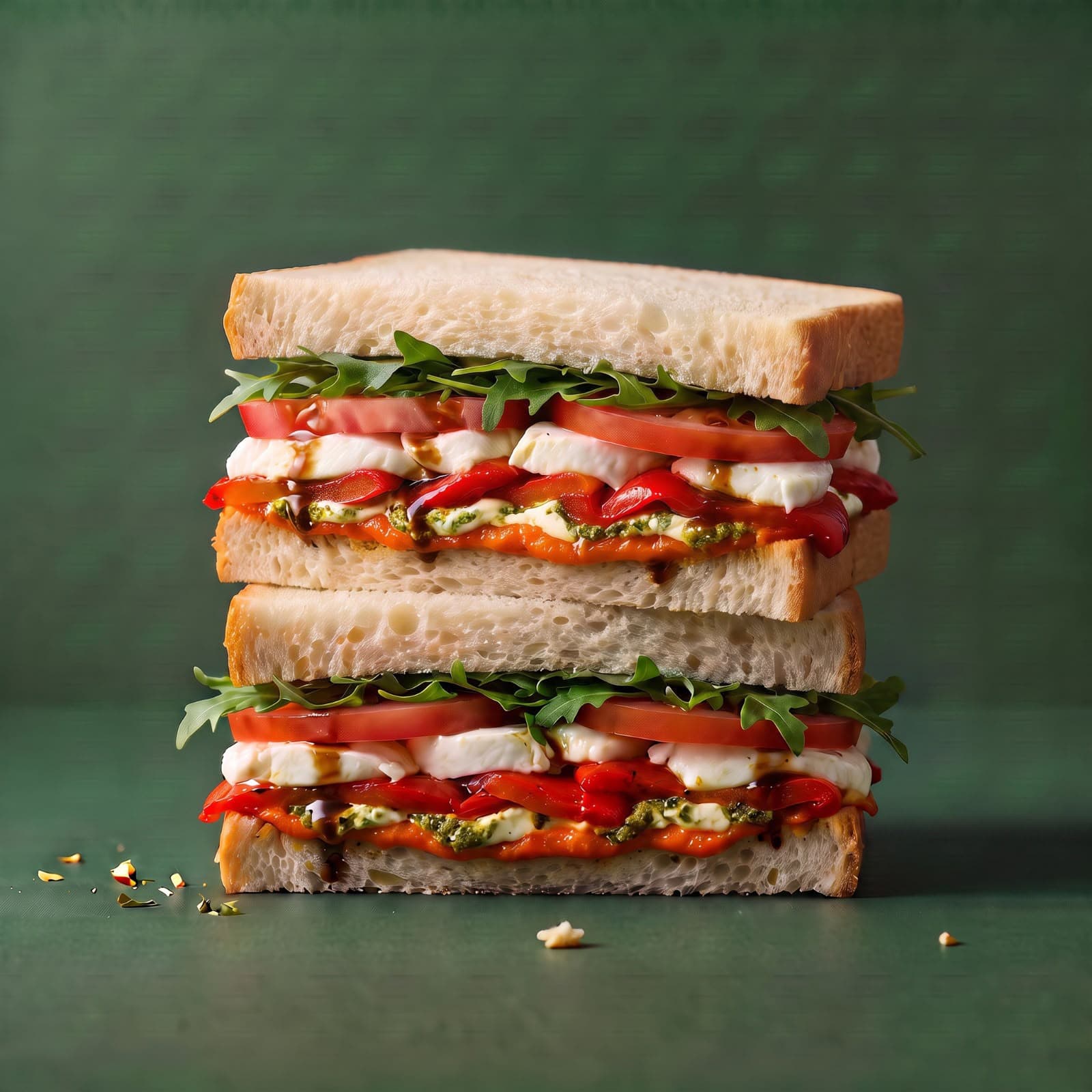 Naples Sandwich (V) - Mozzarella & Tomato