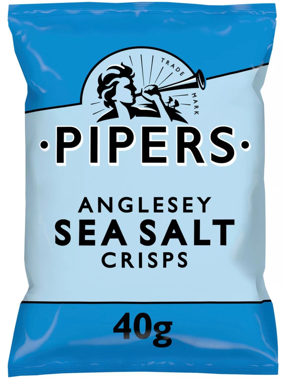 Pipers Anglesey Sea Salt Crisps 40g